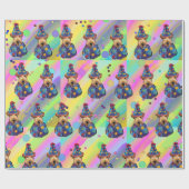 AIREDALE TERRIER GESCHENKPAPIER (Flach)