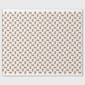 Airedale Terrier Geschichte Geschenkpapier (Flach)