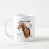 Airedale Terrier Geschichte Kaffeetasse (Links)
