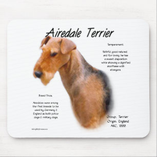 Airedale Terrier Geschichte Mousepad