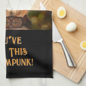 AIREDALE TERRIER GESCHIRRTUCH (Viertel Falte)