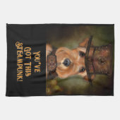 AIREDALE TERRIER GESCHIRRTUCH (Horizontal)