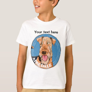 Airedale Terrier-Gesicht T-Shirt