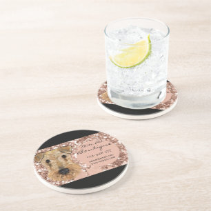 AIREDALE TERRIER GETRÄNKEUNTERSETZER