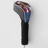 AIREDALE TERRIER GOLF HEADCOVER (angewinkelt)