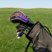 AIREDALE TERRIER GOLF HEADCOVER (In SItu)