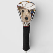 Airedale Terrier Golf Headcover (Vorderseite)