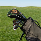 AIREDALE TERRIER GOLF HEADCOVER (In SItu)