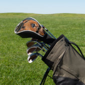 AIREDALE TERRIER GOLF HEADCOVER (In SItu)