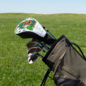 AIREDALE TERRIER GOLF HEADCOVER (In SItu)