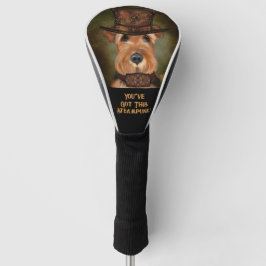 AIREDALE TERRIER GOLF HEADCOVER