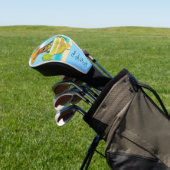 AIREDALE TERRIER GOLF HEADCOVER (In SItu)