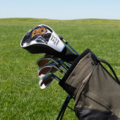 AIREDALE TERRIER GOLF HEADCOVER (In SItu)