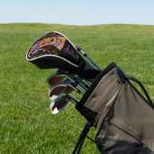 AIREDALE TERRIER GOLF HEADCOVER (In SItu)