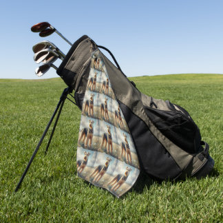 Airedale Terrier Golfhandtuch