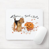 Airedale Terrier Halloween Mousepad (Mit Mouse)