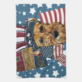 AIREDALE TERRIER HANDTUCH (Vertikal)