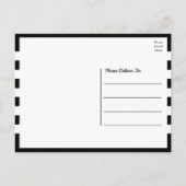 Airedale Terrier Happy Birthday Watercolor Dog Postkarte (Rückseite)