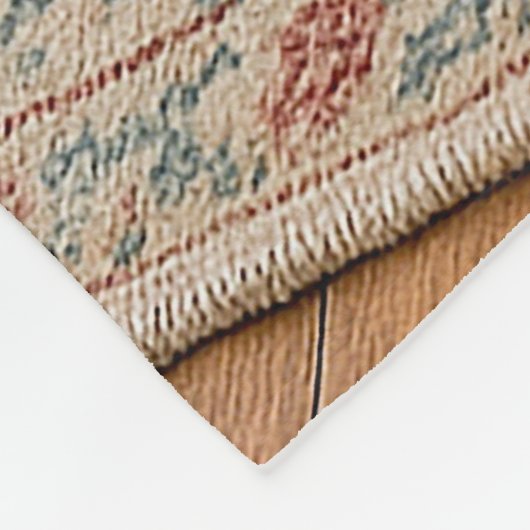 Airedale Terrier Holiday  Fleecedecke (Ecke)