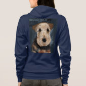AIREDALE TERRIER HOODIE (Rückseite)
