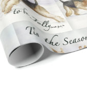 Airedale Terrier Hund Art Geschenkpapier (Rolleneckpunkt)