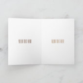 Airedale Terrier Hund Cartoon Illustration Karte (Innenseite)