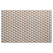 Airedale Terrier Hund Cartoon Illustration Stoff (Yard (91,4 cm))