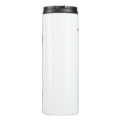 Airedale Terrier Hund Cartoon Illustration Thermosbecher (Rückseite)