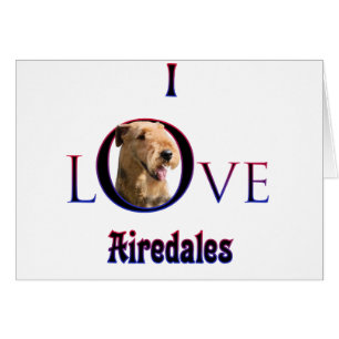 Airedale Terrier I Liebe