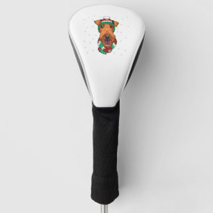 Airedale Terrier im Tessin Golf Headcover