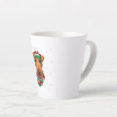Airedale Terrier im Tessin Milchtasse (Rechte Ecke)