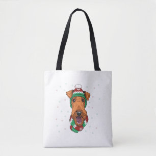 Airedale Terrier im Tessin Tasche