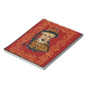 Airedale Terrier Jahr des Hundes Notizblock (Rotiert)