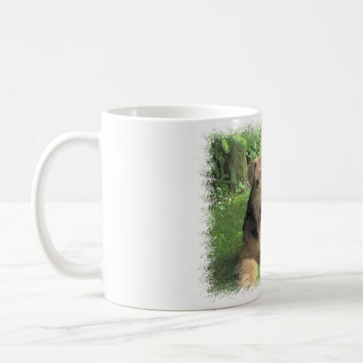 Airedale-Terrier-Kaffee-Tasse Kaffeetasse (Links)