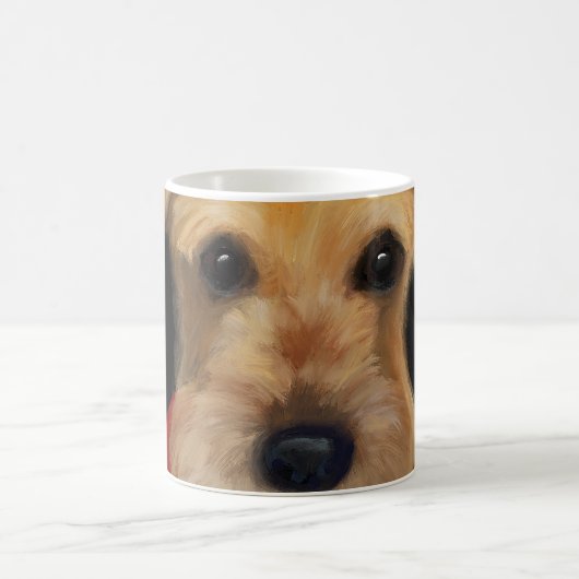 Airedale Terrier Kaffeetasse (Mittel)