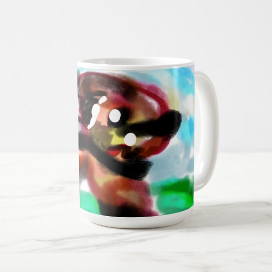 Airedale-Terrier Kaffeetasse (VorderseiteRechts)