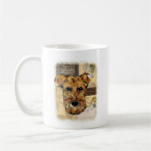 AIREDALE TERRIER KAFFEETASSE (Links)