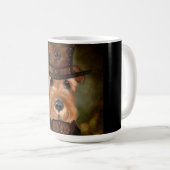 AIREDALE TERRIER KAFFEETASSE (VorderseiteRechts)