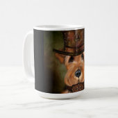 AIREDALE TERRIER KAFFEETASSE (Vorderseite Links)