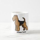 airedale Terrier Kaffeetasse (Mittel)