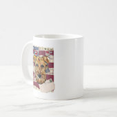 AIREDALE TERRIER KAFFEETASSE (Vorderseite Links)