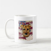 AIREDALE TERRIER KAFFEETASSE (Links)