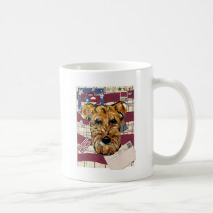 AIREDALE TERRIER KAFFEETASSE