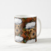 Airedale Terrier Kaffeetasse (VorderseiteRechts)