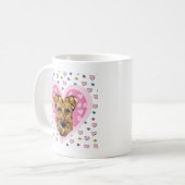 AIREDALE TERRIER KAFFEETASSE (Vorderseite Links)