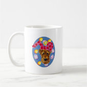AIREDALE TERRIER KAFFEETASSE (Links)