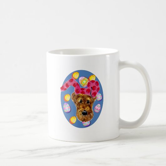 AIREDALE TERRIER KAFFEETASSE (Rechts)