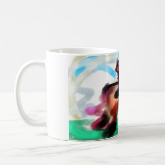  Airedale Terrier Kaffeetasse (Links)