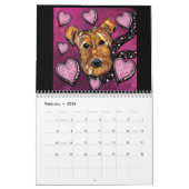 AIREDALE TERRIER KALENDER (Feb 2026)