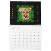AIREDALE TERRIER KALENDER (Mär 2027)